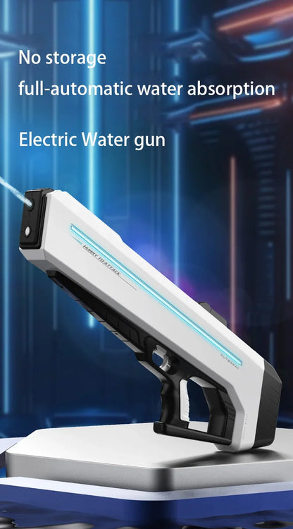 Suoper Full Automatic Water Gun Toys Big Capacity High Pressure Water Blaster Soaker Guns Outdoor Pool Summer Toys For Boy Kids