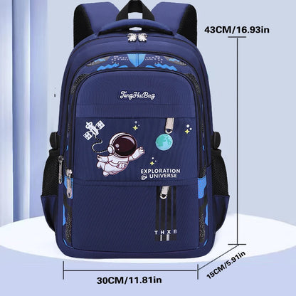 New CHILDREN'S Shoulder Bag Elementary School Students Schoolbag Boys One, Two, Three, Four, Five, Six Years Old 6-12 Years Old