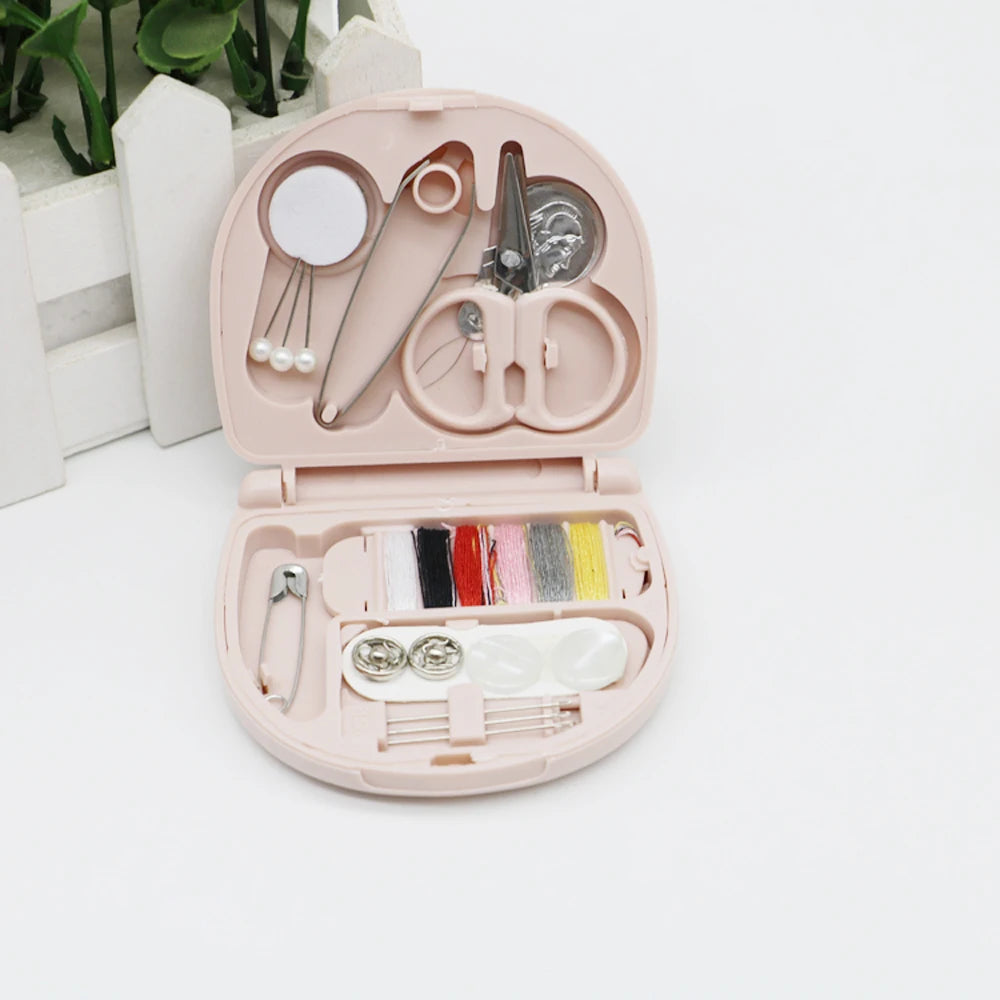 Mini Portable Travel Home DIY Sewing Box