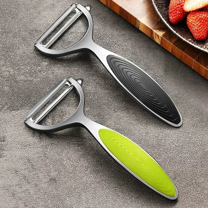 304 Stainless Steel Y-Shaped Potato Apple Peeler Rotatable Fruits Peeler Peeling Tool Kitchen Gadgets Fruit Vegetable Tools