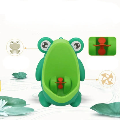 Little frog baby urinal cute boys wall-mounted urinal frog shape boys vertical urinal potty training urinal