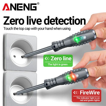 ANENG B05 Word/cross Screwdrivers Neon Bulb Indicator Meter Electric Pen Insulated Electrician Highlight Pocket Tester Pen Tools