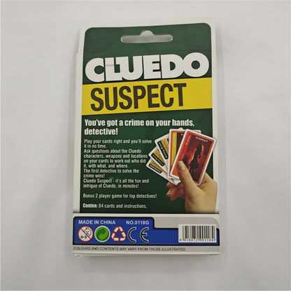 Newest Cluedo Card Game Classic Mystery Game Vrije Tijd En Entertainment Multiplayer Interactieve Kaarten