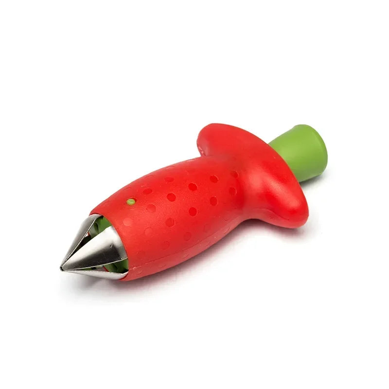 Strawberry Huller Pineapple Cutters Novel Tomato Stalks Remover Fruit Core Remover Strawberry Leaf Cleaner Kitchen Gadgets