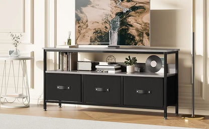 Storage Tv Stand for Bedroom Small Tv Stand Dresser with Drawers, Tv & Media Console Table Furniture for Living Room