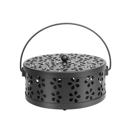 Portable Mosquito Coil Tray Holder Home Insect Repellent Anti-fire Sandalwood Incense Burner Box Anti-Mosquito Supplies