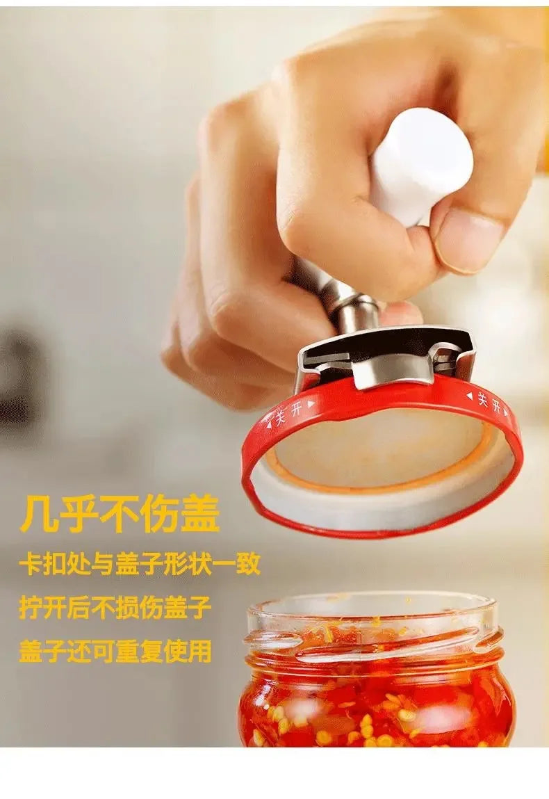 Automatic Tin Opener Canned Electric Bottle Opener Jar Opener Kitchen Gadgets Tools