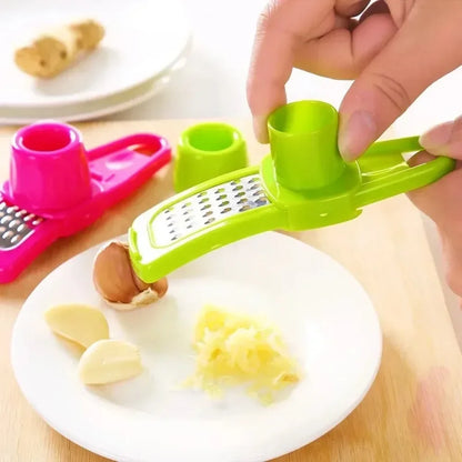 Ginger Garlic Crusher Press Garlic Grinding Grater Cutter Peeler Manual Garlic Mincer Chopping Garlics Tool Kitchen Accessories