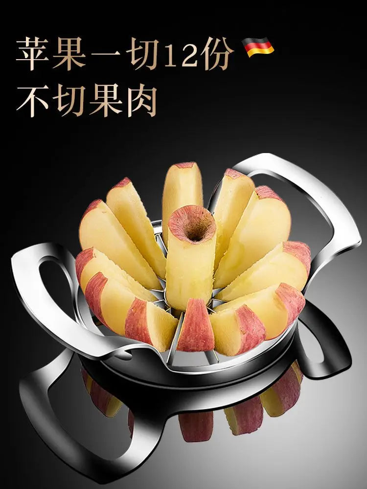 Large Household Multi-Function Fruit Slicer, 304 Stainless Steel Apple Slicer, Kitchen Gadgets and Accessories, Kitchen Items