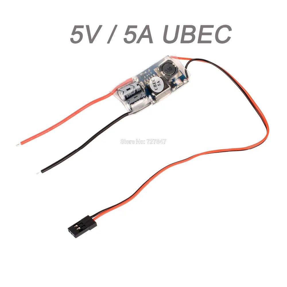 FPV RC UBEC BEC 5V 3A 5A 7A 15A 5V/3A/5A/7A/15A Lowest RF Noise BEC Full Shielding Antijamming Switching Regulator